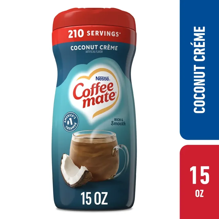Coffee mate Coconut Crème Flavored Powdered Coffee Creamer, Non Dairy Creamer
