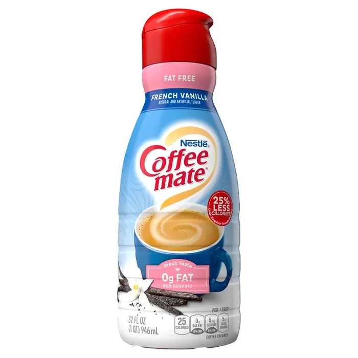 Coffee mate French Vanilla Fat Free Liquid Coffee Creamer