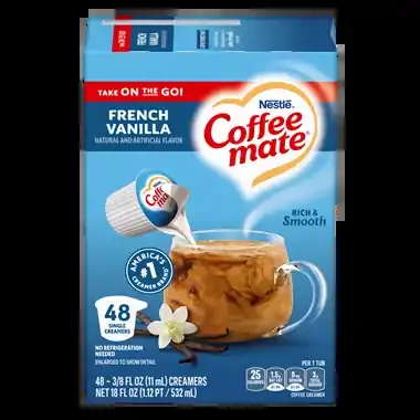 Coffee-Mate Nestle Coffee Mate French Vanilla Tubs – 0.375 fl oz