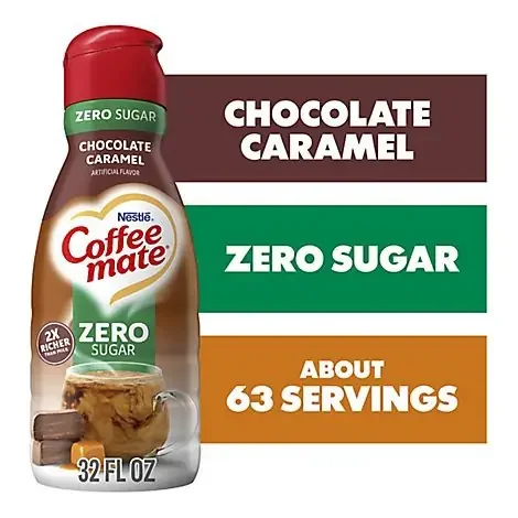 Coffee Mate Sugar Free Chocolate Caramel Coffee Creamer – 32 Fl. Oz.