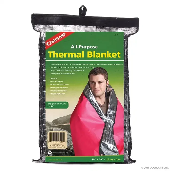 Coghlan‘s All-Purpose Thermal Blanket – Red
