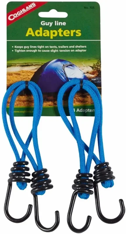 Coghlan‘s Guy Line Adapters – Blue