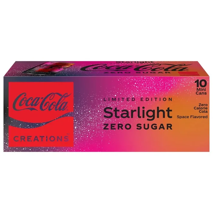 Coke Limited Edition Zero Sugar Starlight Mini Cans