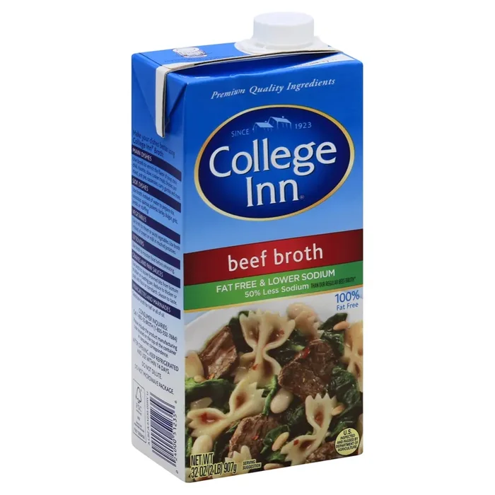 College Inn Fat Free & Lower Sodium Beef Broth