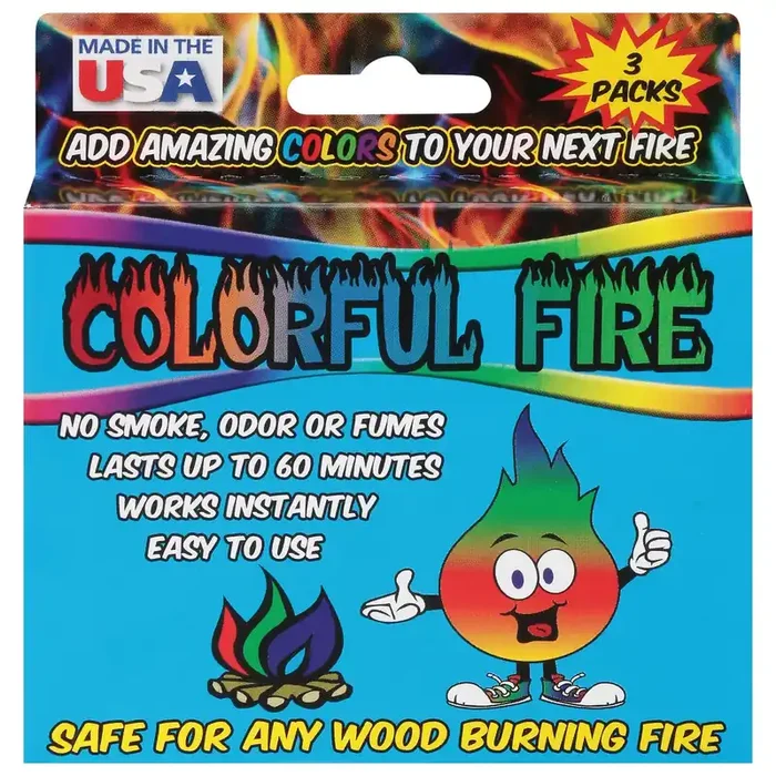 Colorful Fire Fire Colorant 3 ea