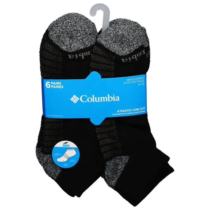 Columbia 6PR Low Cut Black