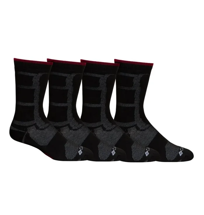 Columbia Large Crew Socks – Black