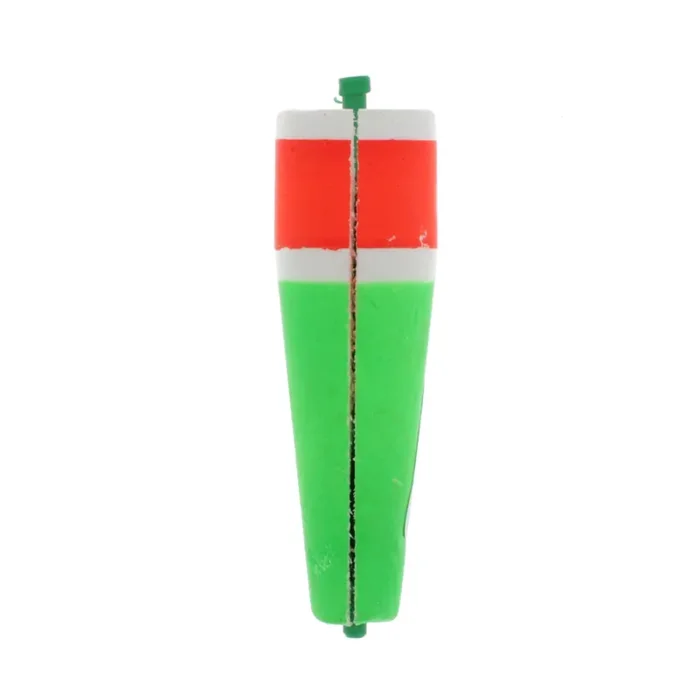 Comal Tackle Poppin Rat-L-Pop Split Weighted Red & Green Float