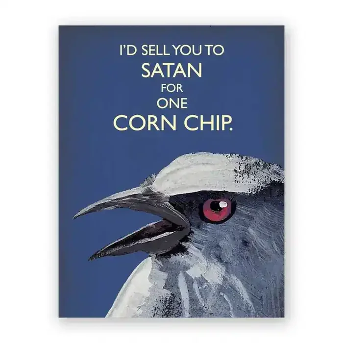 Corn Chip Notecard