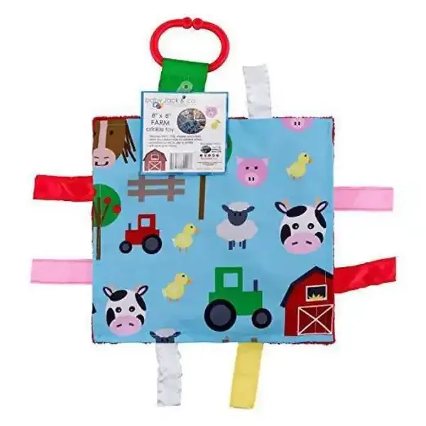 CRINKLE TAG SQUARE 8X8 FARM