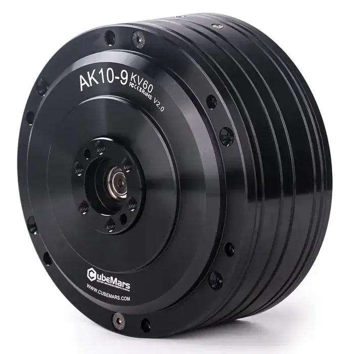 CubeMars AK10-9 V2.0 KV60 BLDC Motor – without driver board version