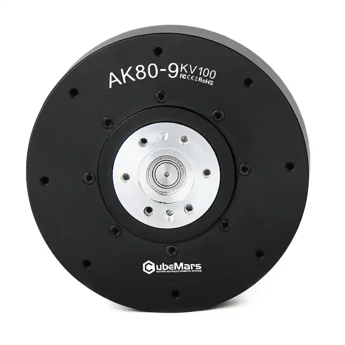 CubeMars AK80-9 V3.0 KV100 BLDC Motor with Driver (Upgrade Version)