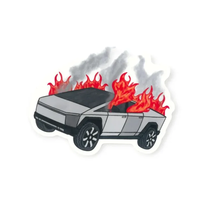 Cybertruck Sticker