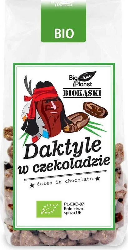 Datteln in Rohschokolade BIO 100 g – BIO PLANET