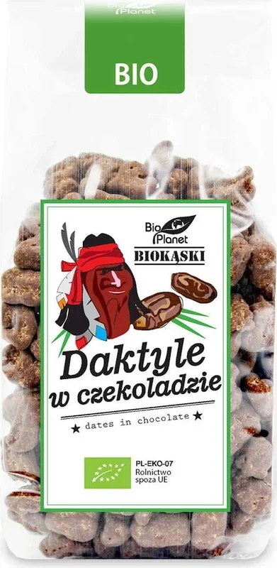 Datteln in Rohschokolade BIO 250 g – BIO PLANET