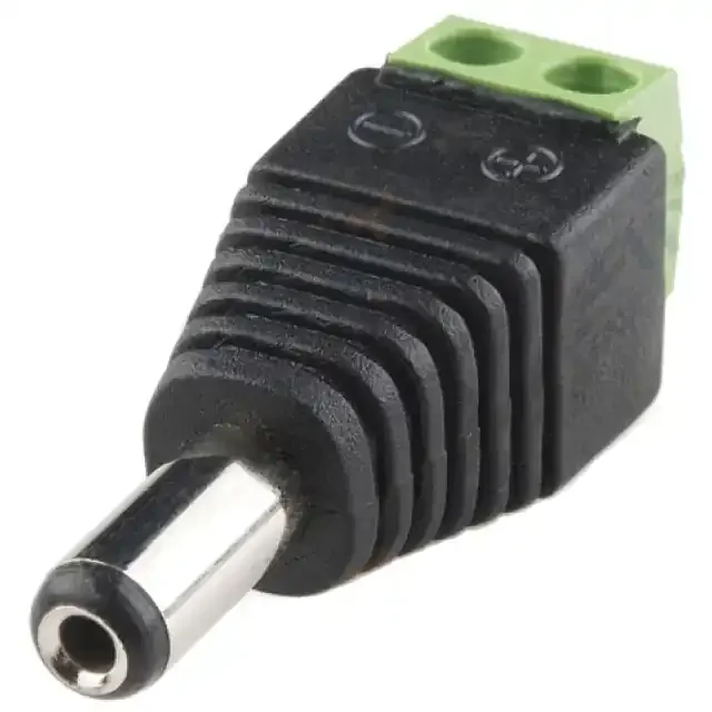 DC Barrel Jack Adapter – Male 2.1mm
