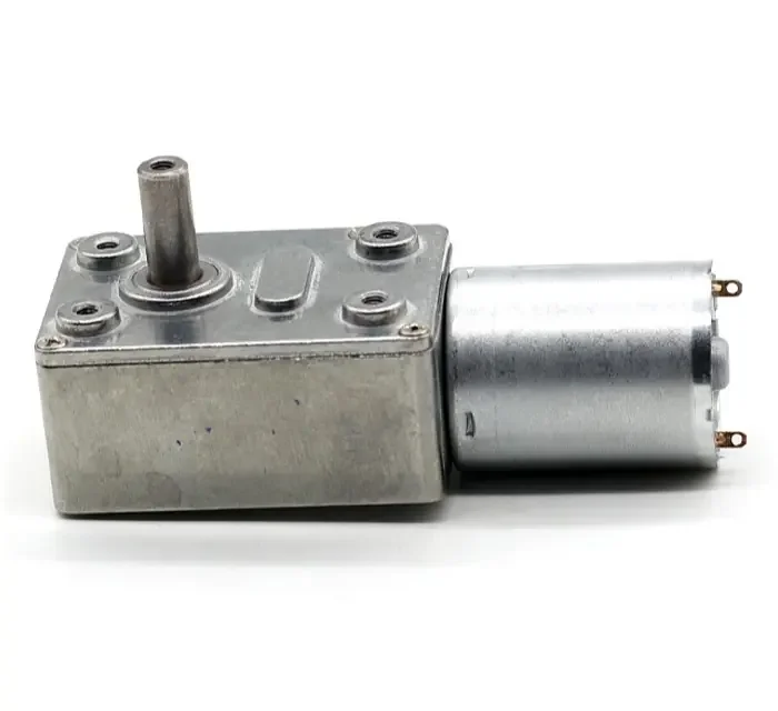 DC Gear Motor Worm Gear Motor JGY-370 Worm Geared Motor Brush Motor 24V 4RPM 1 972 Ratio