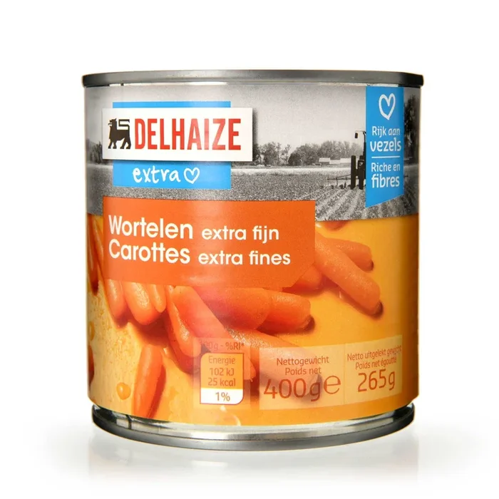Delhaize Extra fine carrots small