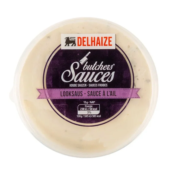 Delhaize Garlic sauce (at your own risk, no refunds applicable)