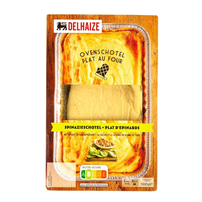 Delhaize Minced meat with spinach oven dish (at your own risk, no refunds applicable)