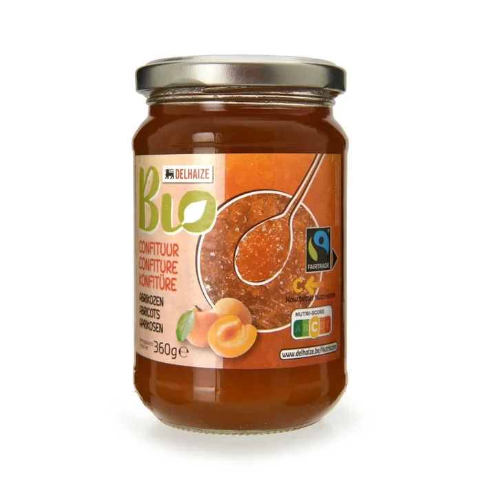 Delhaize Organic apricot marmalde