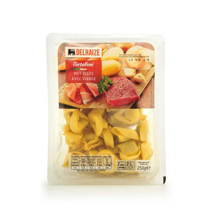 Delhaize Tortelloni with meat (at your own risk, no refunds applicable)