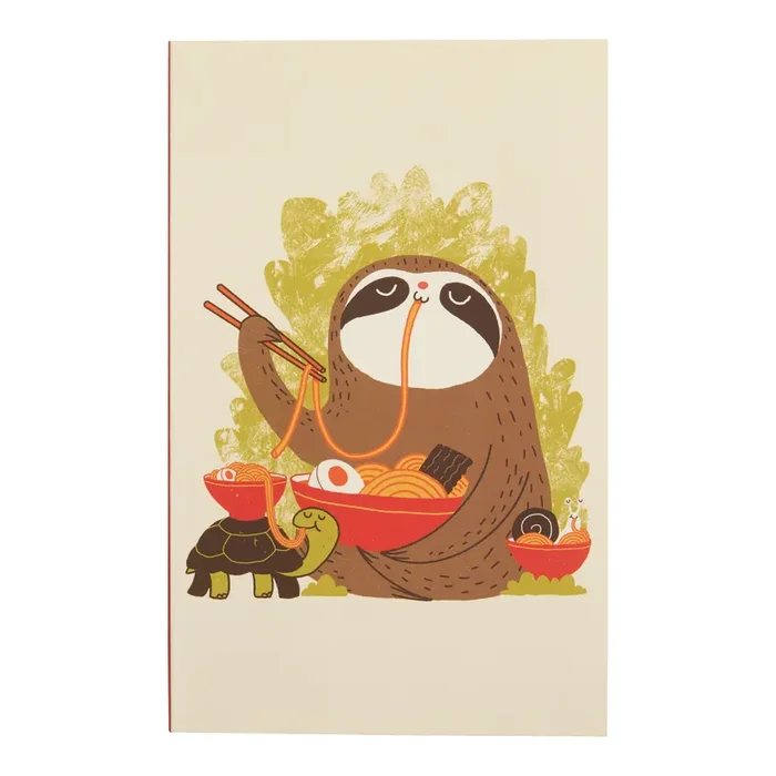 Denik Cream Slow Ramen Classic Layflat Journal