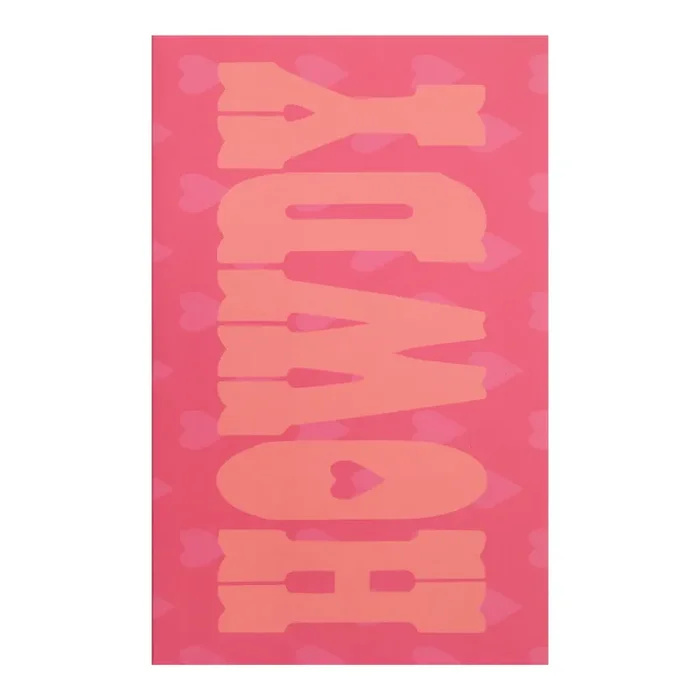 Denik Pink Howdy Classic Layflat Journal