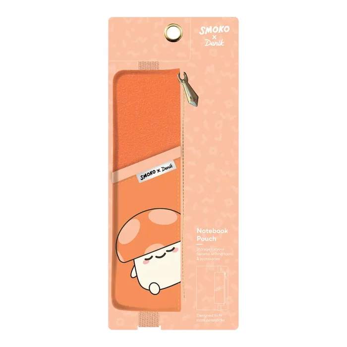 Denik x Smoko Kai Mushroom Banded Pencil Pouch