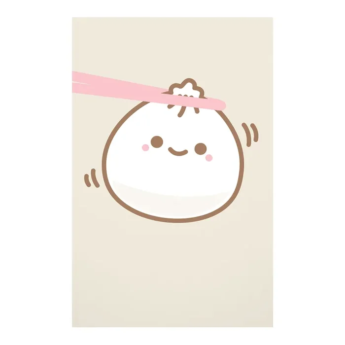 Denik x Smoko Lil B Dumpling Classic Layflat Journal