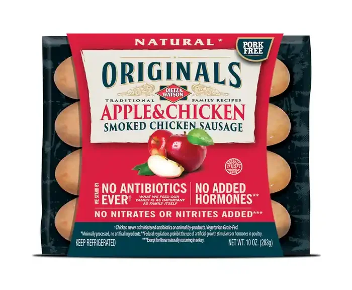 Dietz & Watson Apple & Chicken Sausage
