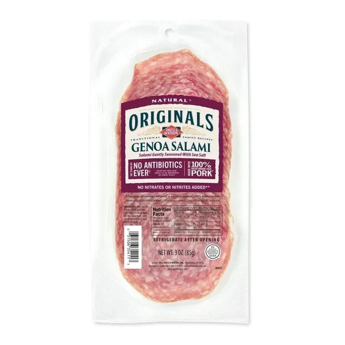 Dietz & Watson Genoa Salami Slices