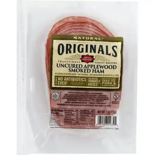 Dietz & Watson Natural Originals Uncured Applewood Smoked Ham