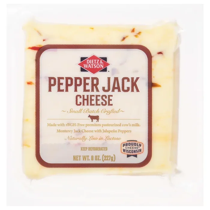 Dietz & Watson Pepper Jack Cheese 8 oz