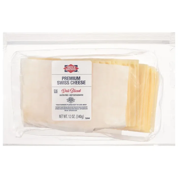 Dietz & Watson Premium Swiss Cheese 12 oz