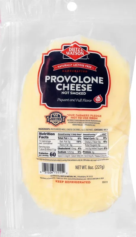 Dietz & Watson Smoked Provolone Cheese at the Meijer deli counter