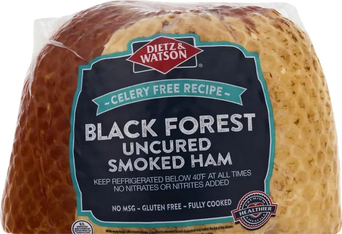 Dietz & Watson Uncured Black Forest Smoked Ham 1 ea