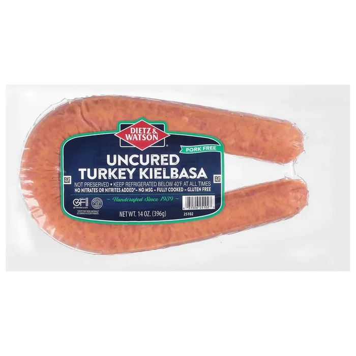 Dietz & Watson Uncured Turkey Kielbasa 14 oz