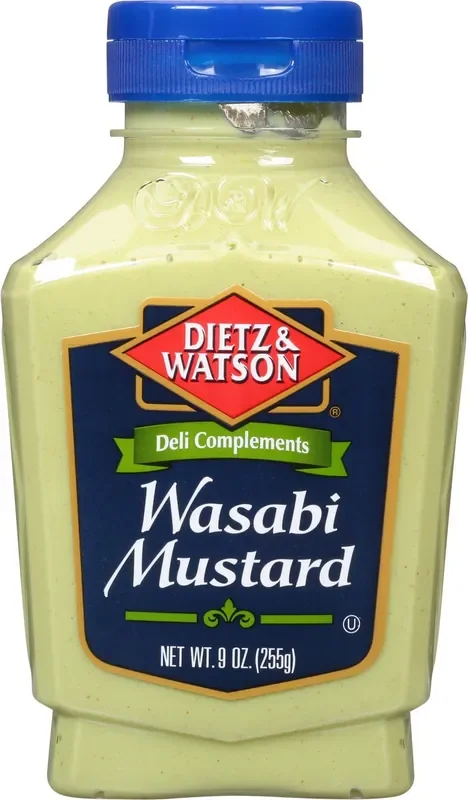 Dietz & Watson Wasabi Mustard- 9 oz