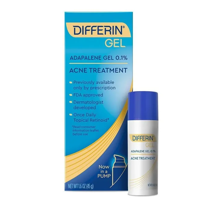 Differin Adapalene Gel with Pump – 1.6oz
