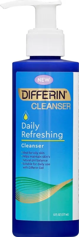 Differin Daily Refreshing Cleanser, 6 fl oz