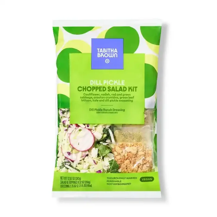 Dill Pickle Chopped Salad Kit – 12.07oz – Tabitha Brown for Target