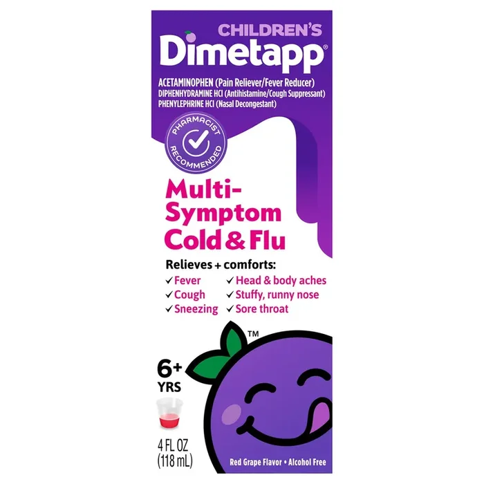 Dimetapp Children‘s Multi-Symptom Cold & Flu