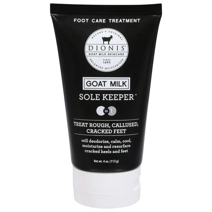 Dionis Sole Keeper Goat Milk 2 in 1 Foot Care Treatment 4 oz