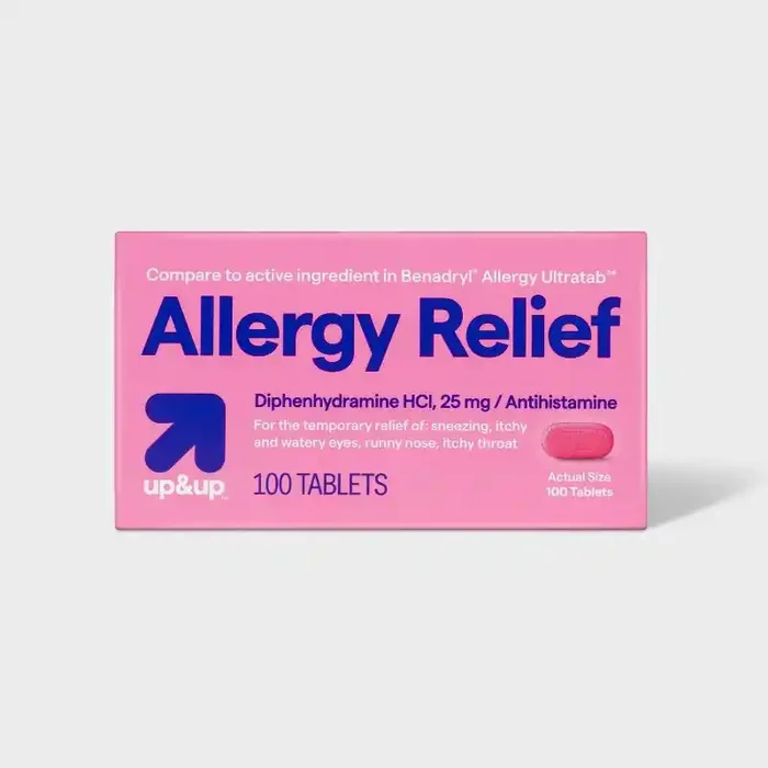 Diphenhydramine HCI Allergy Relief Tablets – 100ct – up&up™