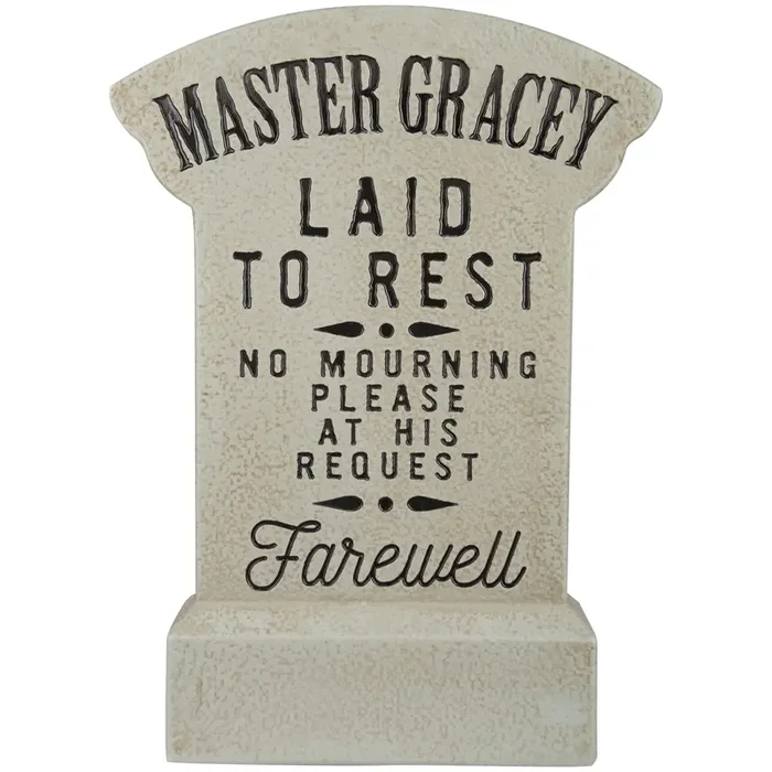 Disney 2-ft Disney The Haunted Mansion Master Gracey Blow Mold Tombstone