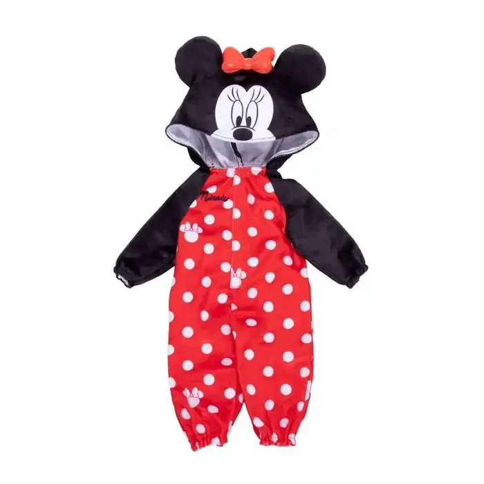 Disney ILY 4ever One Piece Pajama Set with Hoodie for 18″ Doll – Inspired by Minnie Mouse