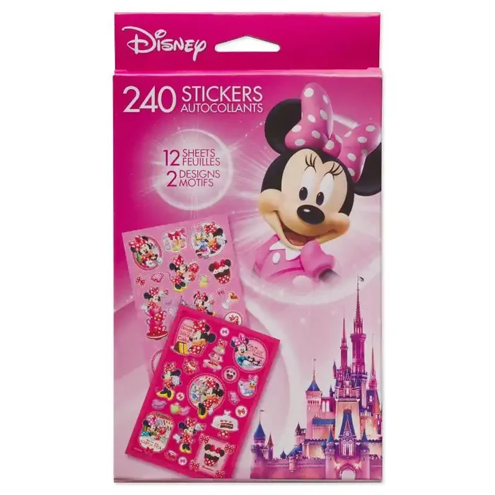 Disney Minnie Mouse 240ct Boxed Stickers