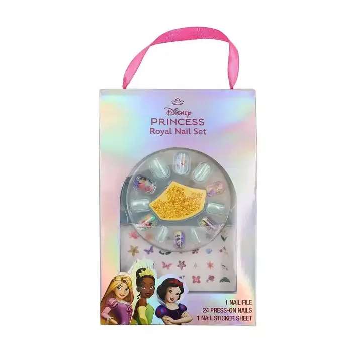 Disney Princess Asst Royal Fake Nail Set