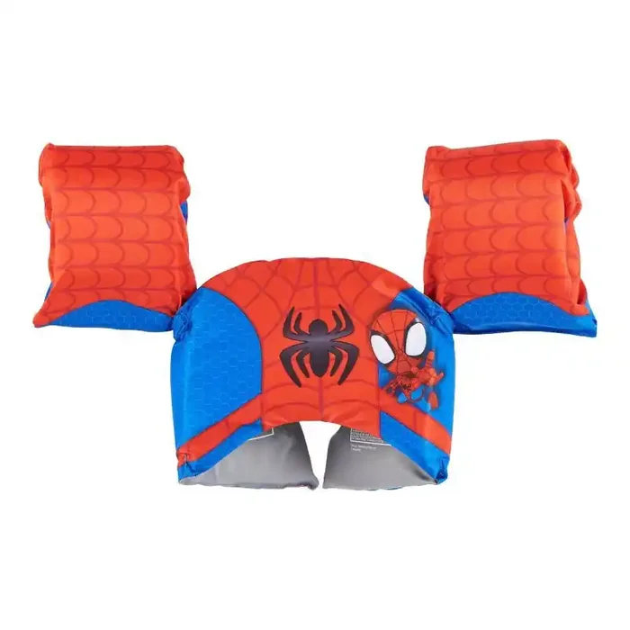 Disney Swimways Spider-Man Swim Trainer Life Jacket Youth Buckle Vest, Marvel Design